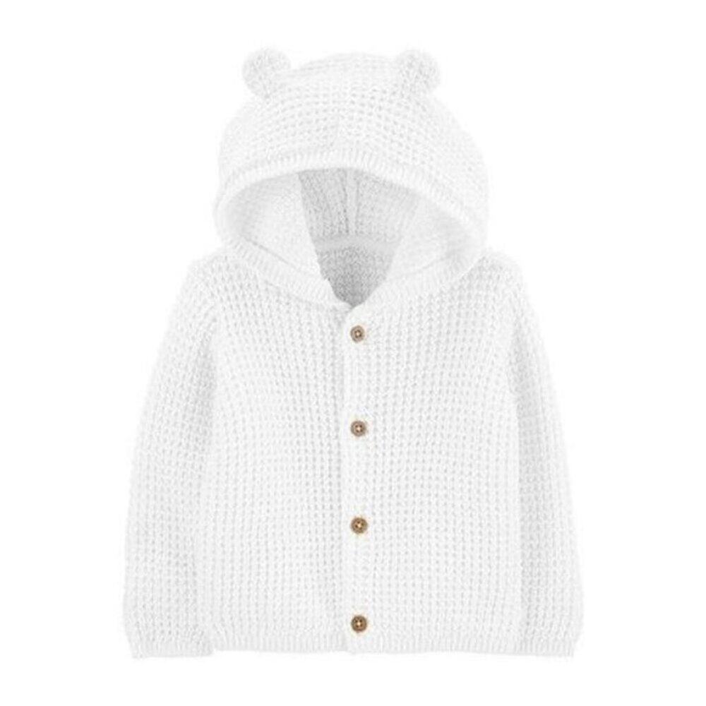 Carter's Baby Unisex Hooded Neck Long Sleeve Cardigan 6 m NWOT